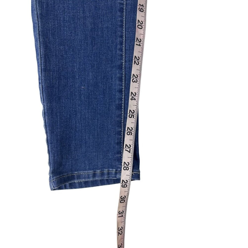 Levi Signature Pull-On Skinny Fit Jeans Women's‎ 8 Blue Denim Total Shaping NEW - Picture 7 of 12